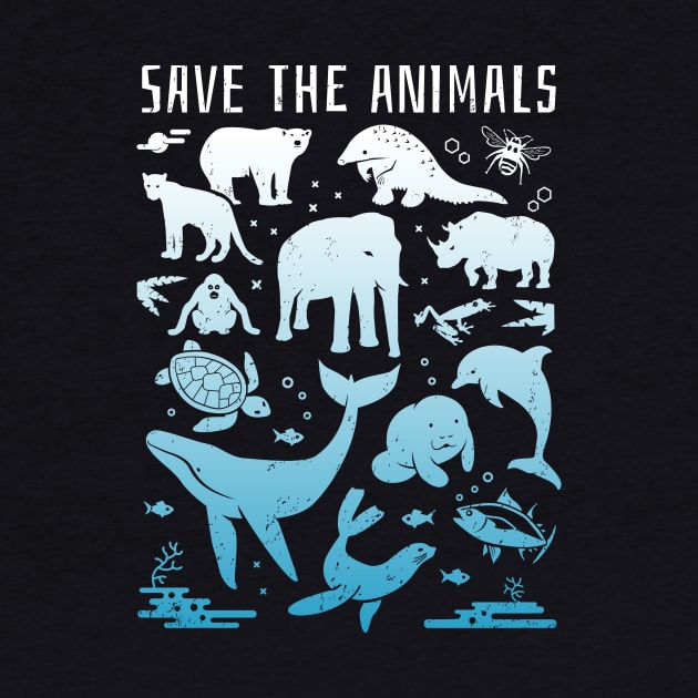 Rare Animals of the World - Save The Animals by bangtees